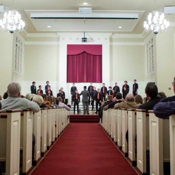 Williston chapel filled with singers