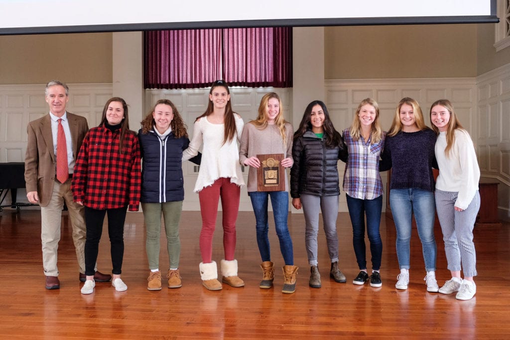 undefeated-girlsXC-fall-athletic-assembly-2019
