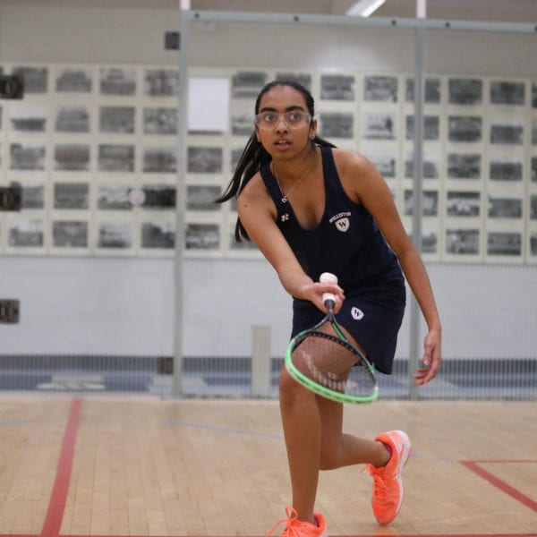 Poojaa Prakash Babu girls squash athlete of the week