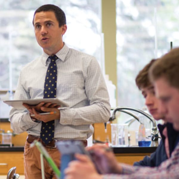 Teacher Chris Pelliccia, Williston Scholars Coordinator