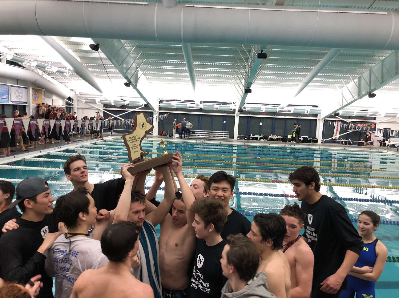Swimming and Diving Makes Historic Splash, Takes Championship Williston