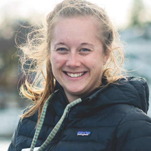 woman on boat