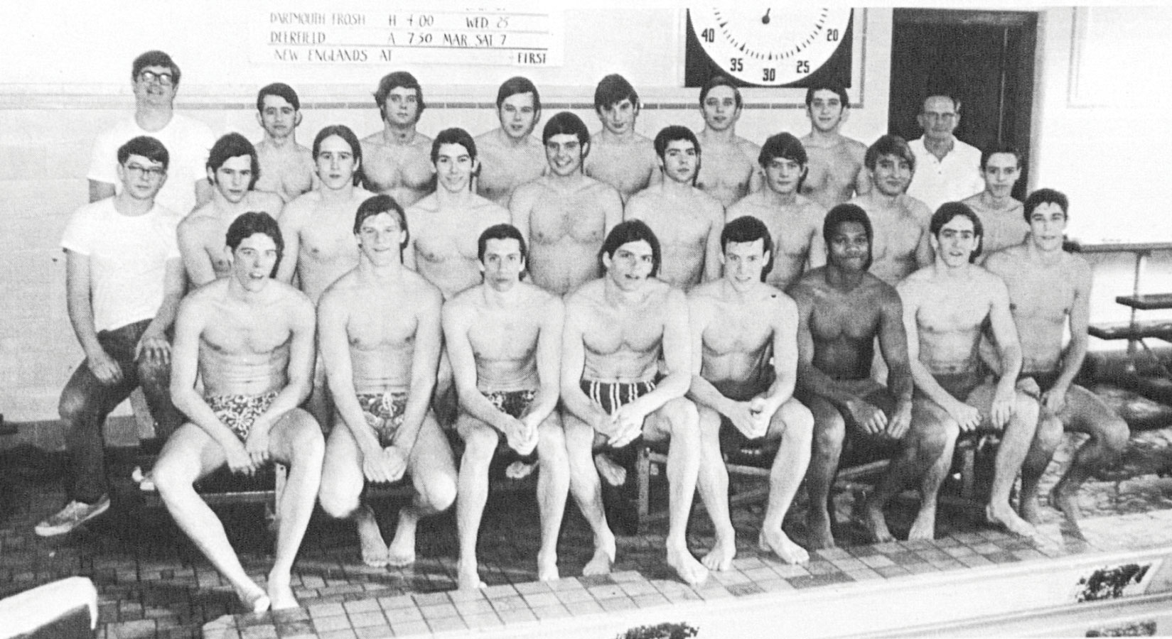 1970 Boys Swim Team - Williston