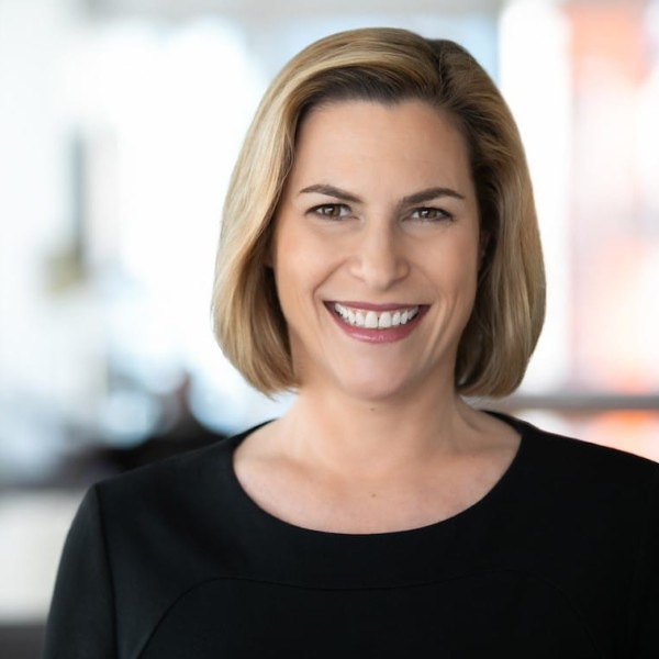woman smiling