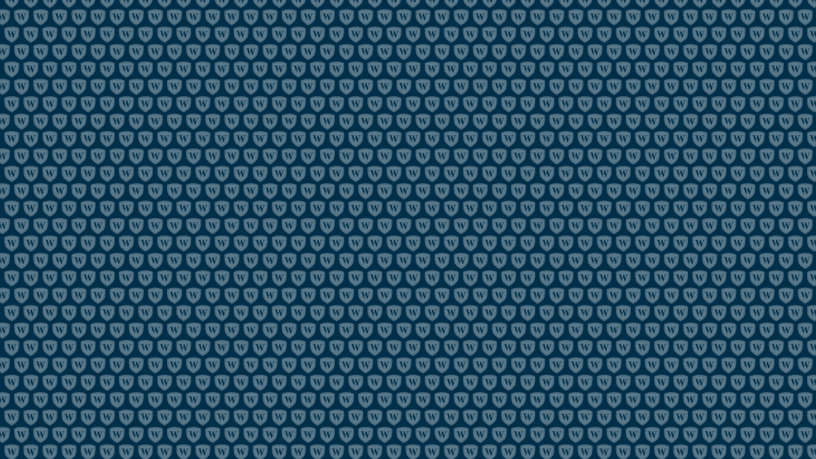 logo pattern on blue background