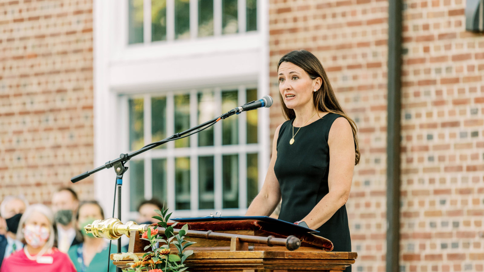 Dean of Faculty Corinne Fogg delivers Convocation Address