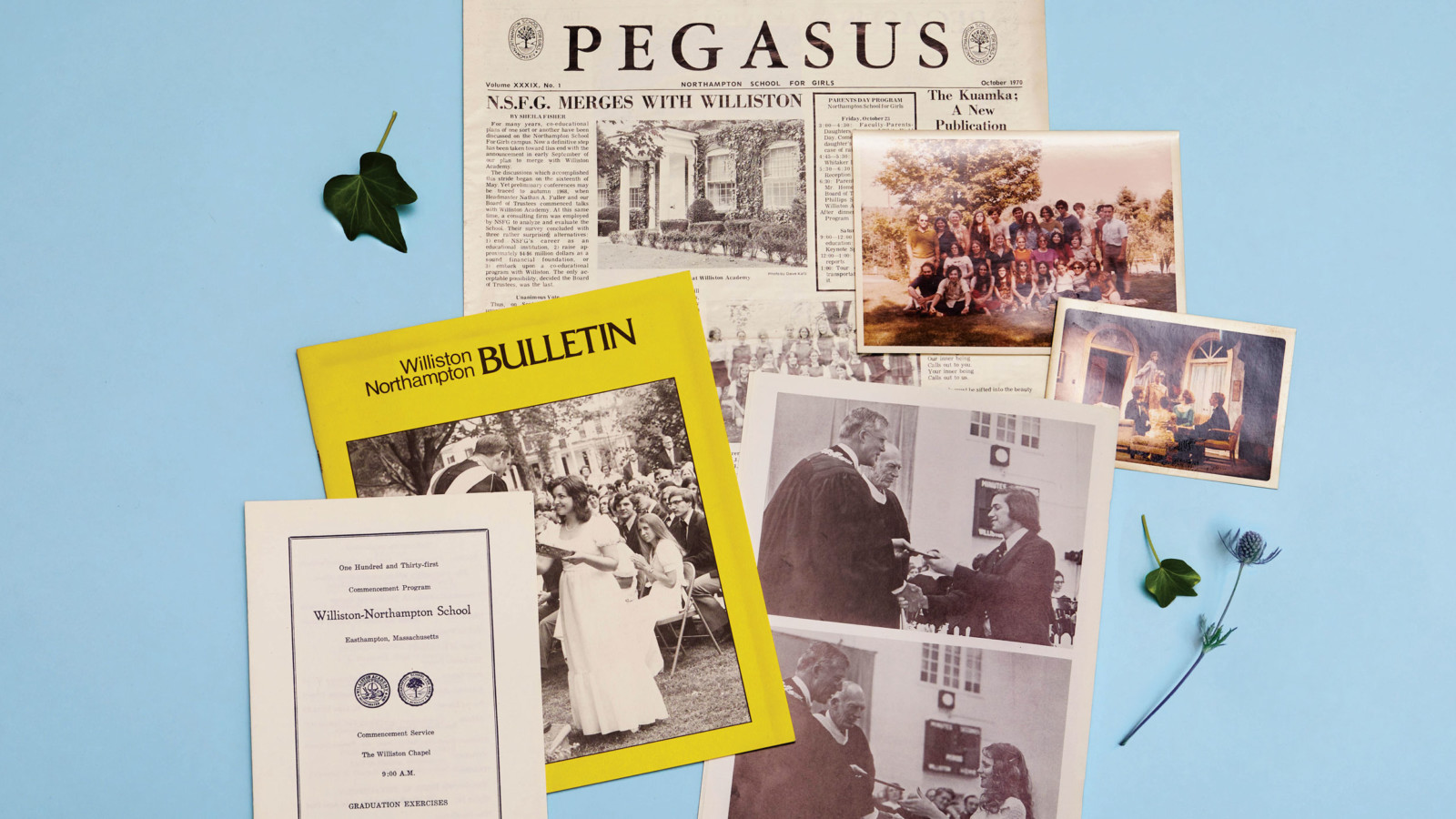 ephemera from the 50th anniversary of coeducation